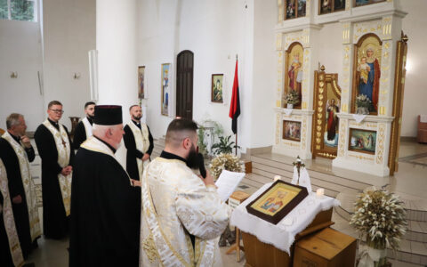 У Стрийській єпархії перебуває ікона з мощами святого рівноапостольного князя Володимира