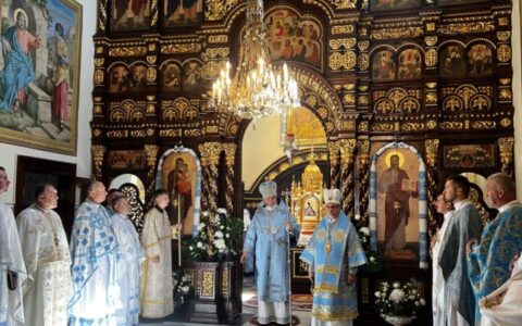 У Катедральному храмі Стрийської єпархії відсвяткували престольний празник