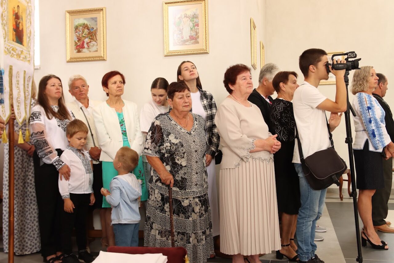 Владика Тарас освятив новий храм Положення Пояса Пресвятої Богородиці в м. Стрию Владика Тарас освятив новий храм Положення Пояса Пресвятої Богородиці в м. Стрию