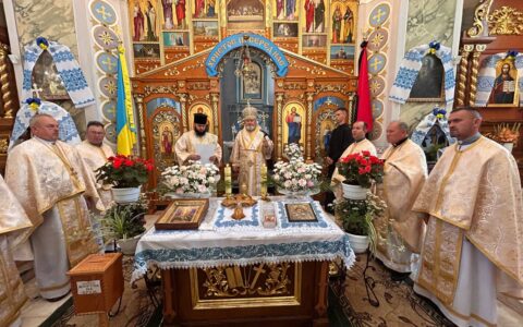 Владика Тарас відвідав з пастирським візитом село Кимир на Перемишлянщині